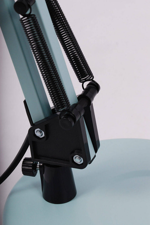 Regulowana lampa biurkowa w kolorze miętowym K-MT-COSMO MIĘTOWY