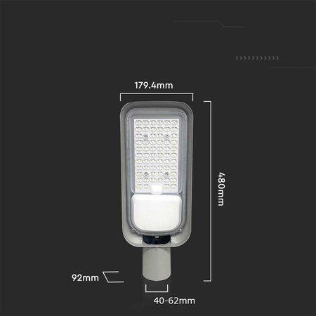 Oprawa Uliczna LED V-TAC 100W 115st IP65 VT-150100ST 6500K 8700lm