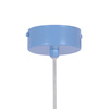 Unikalna, niebieska lampa wisząca z kloszem K-5445 z serii ROBIN