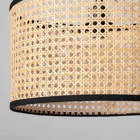 Naturalna lampa wisząca E27 Boho Huela