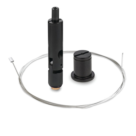 Kluś Zestaw mocowań RD-2, czarny, mosiądz