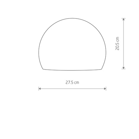 Nowodvorski Klosz czarny CAMELEON CANDY 