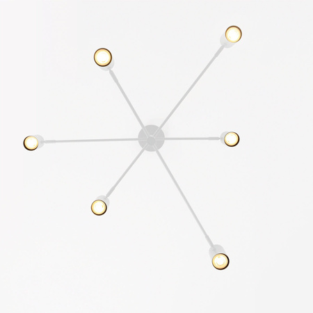 Light prestige Snow 6 wiszący biały LP-731/6P WH