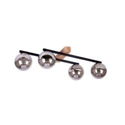Lampa sufitowa BOIS Black 4xG9