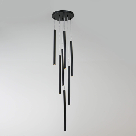  Lampa wisząca Lungo 7xG9 czarna