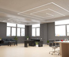 Profil do taśm LED P20-1 architektoniczny biały szeroki 2m