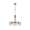 Lampa wisząca złota 3xE14 żyrandol Dani 33-79015