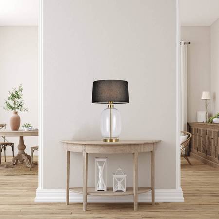 Lampa stołowa Amur 1xE27 transparentna