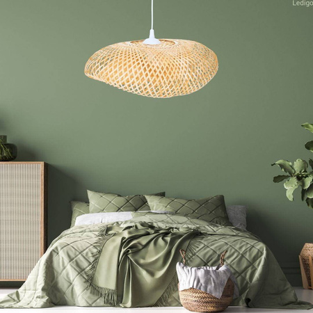 Lampa wisząca BOHO bambusowa duża NUSA 80cm 1xE27
