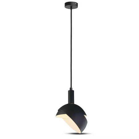Oprawa Zwieszana V-TAC E14 Aluminium Klosz Czarny VT-7100-B 5 Lat Gwarancji