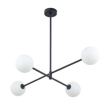 Lampa sufitowa SARIUS Black 4xG9 wysoka