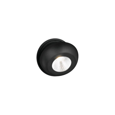 Milagro Kinkiet czarny FLARE 10W LED barwa ciepła 3000K