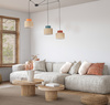 Lampa wisząca Duo JUTA Mix 3xE27