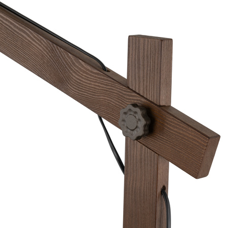 Lampa podłogowa OSLO BROWN 1xE27