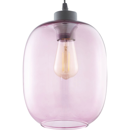 Lampa wisząca ELIO Różowa 1xE27