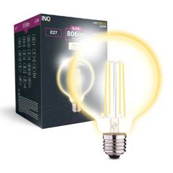 Żarówka Filament LED G125 glob E27 6,5W 806lm 3000K