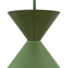 LAMPA WISZĄCA MATTEO PEAPOD GREEN 1XE27  S