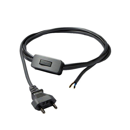 Nowodvorski Przewód z przełącznikiem czarny CAMELEON CABLE SWITCH 