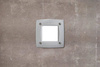 Oprawa elewacyjna ścienna  LETI 100 SQUARE wpuszczana szara Y LED GX53 3W 3000K