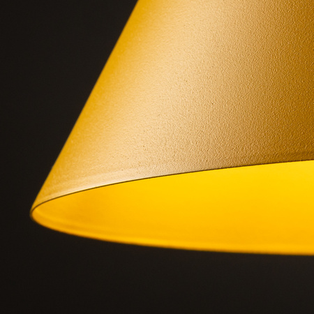 Lampa wisząca CONO Yellow 1xE27 M
