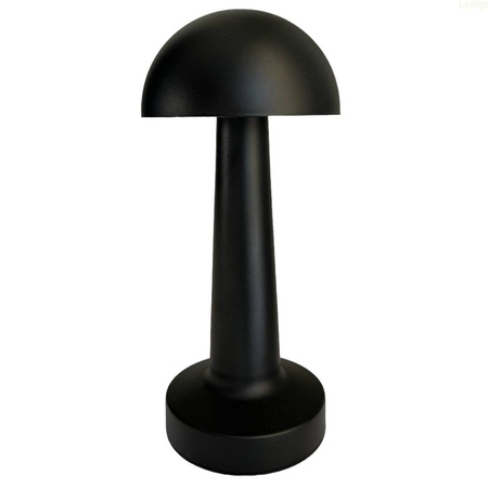 Lampka stołowa dotykowa LED czarna IP20