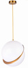 Lampa wisząca duża sferyczna kula ASTRO 1xE27
