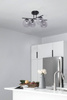 Lampa sufitowa z kloszami w kolorze grafitu K-5166 z serii GAMMA