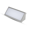 Oprawa Ścienna V-TAC 12W LED Ukośna Szara IP65 VT-8054-N 6400K 1250lm