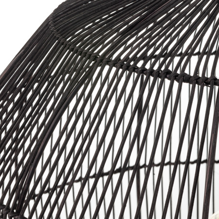 Lampa wisząca Boho HAITI L czarne drewno bambus Nowodvorski 11168