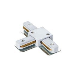 Złączka 1- fazowa biała typu "T" do szyny oświetleniowej