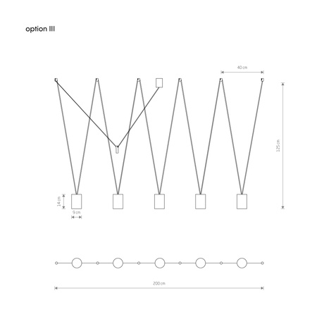 Nowodvorski Lampa wisząca czarno złota MORE TONE 