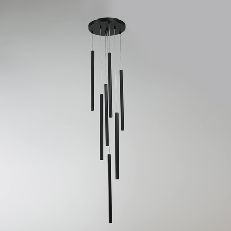  Lampa wisząca Lungo 7xG9 czarna