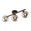Lampa sufitowa ESTERA Black 3xG9