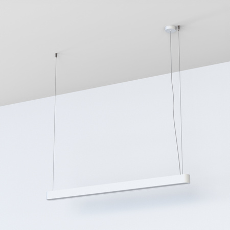 Nowodvorski Lampa wisząca biała SOFT LED 120X6 7537