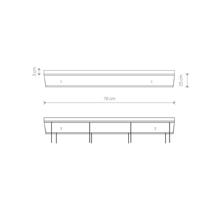 Nowodvorski Puszka biała CAMELEON CANOPY C 780 