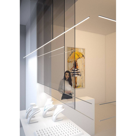 Profil PIKO, anodowany, czarny, 3010 mm