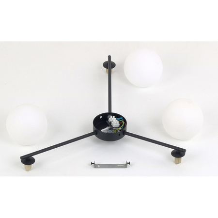 Lampa sufitowa ELTON BLACK 3xG9