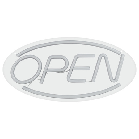 Dekoracja świetlna Neon LED open 45 x 22 cm