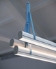 Kluś Lampa wisząca LED Tulip TU BEAM ZW L=1971mm, mikropryzma liniowa, 46W, 3000K, DALI, COASTAL