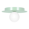 Lampa sufitowa w kolorze miętowym, plafon K-5453 z serii ROBIN