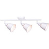Lampa ruchoma ścienno-sufitowa FIONA-3 Biała E14x3