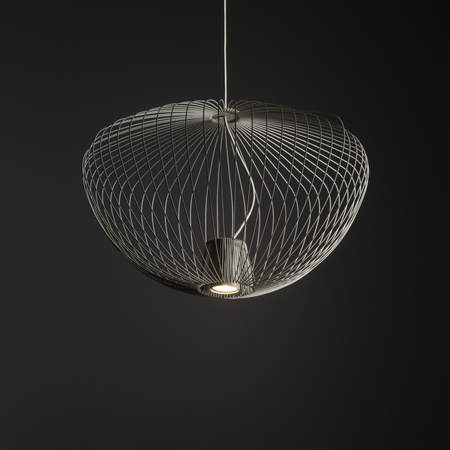 Lampa wisząca PUMPKIN silk grey M 11244 Nowodvorski