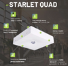 Oprawa awaryjna natynkowa STARLET QUAD LED SO 350 A 2H CT IP20 / 92846