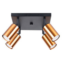 Lampa sufitowa PICO BLACK 4xGU10