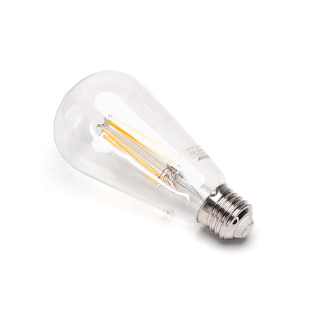 Żarówka LED Filament Przezroczysta ST64 E27 20W ciepła