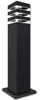 Lampa ogrodowa stojąca MALIBU 1xE27 czarny kwadrat 50cm