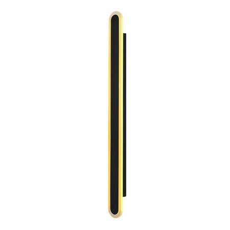 STICK lampa ścienna zewnetrzna L-90 czarny 28W  klosz opal IP65