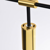 Light prestige Arizona 4 linia wisząca czarny/złoty LP-074/4PL BK/GD