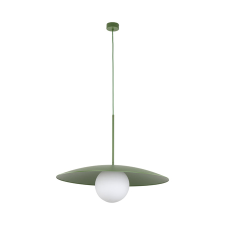 Tk Lighting SLATE PEAPOD GLASS lampa wisząca 1xE27