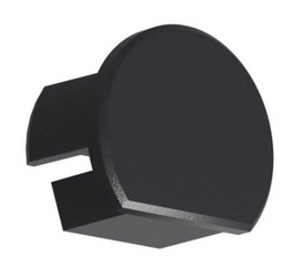 Zaślepka końcowa OLEK C24203C07 czarna KLUŚ